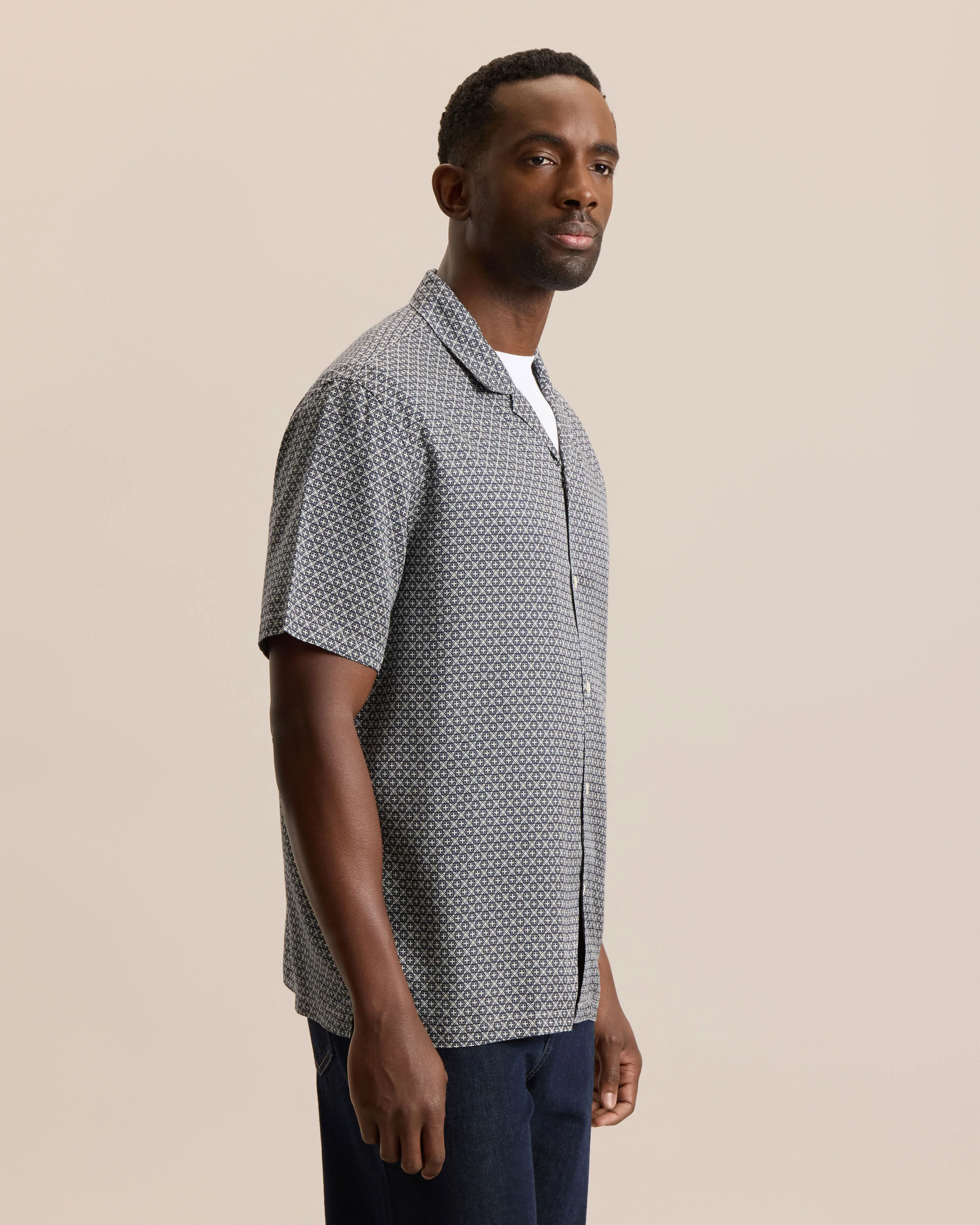 PRINTED TENCEL™ LYOCELL RESORT SHIRT - Image 2