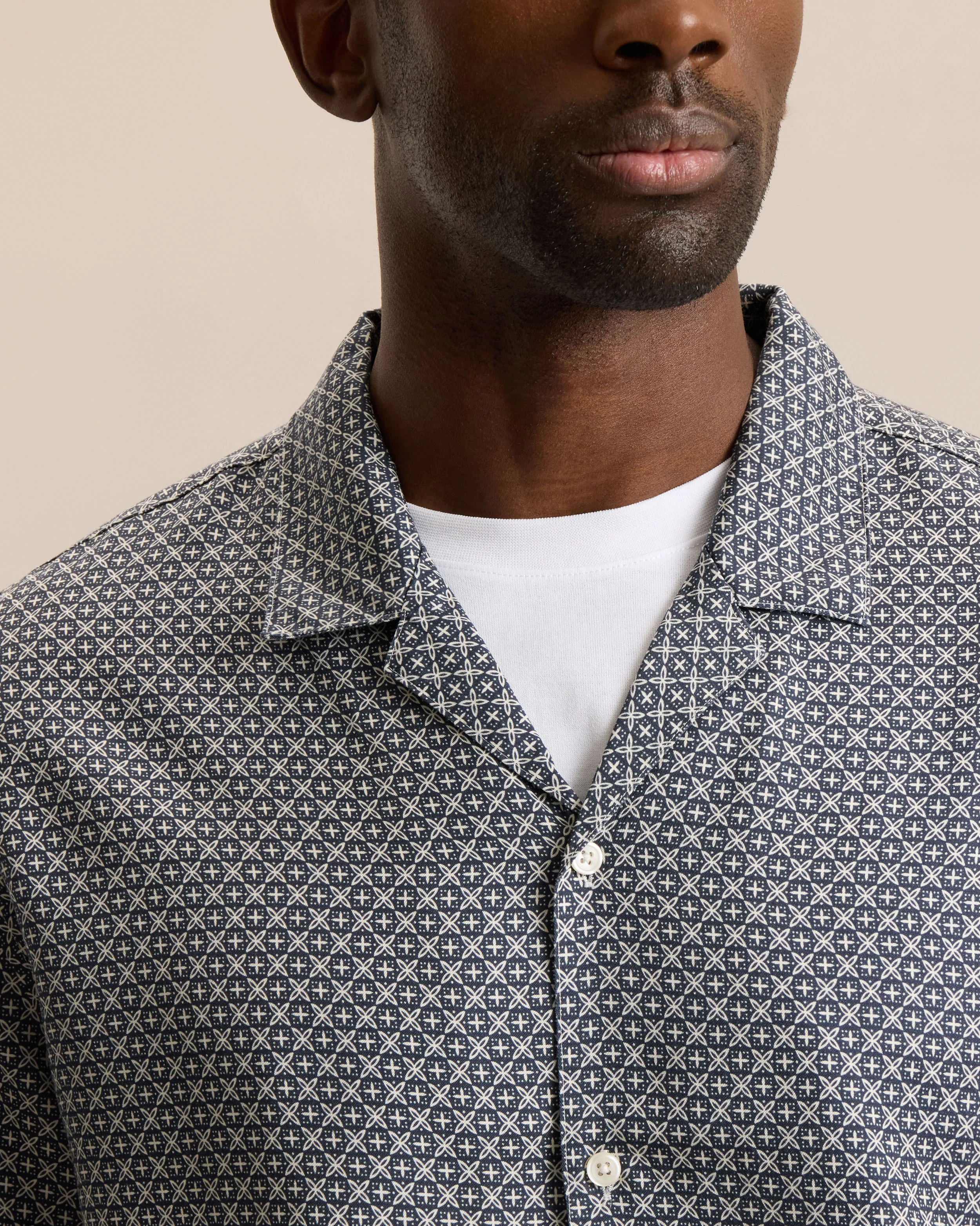 PRINTED TENCEL™ LYOCELL RESORT SHIRT - Image 3
