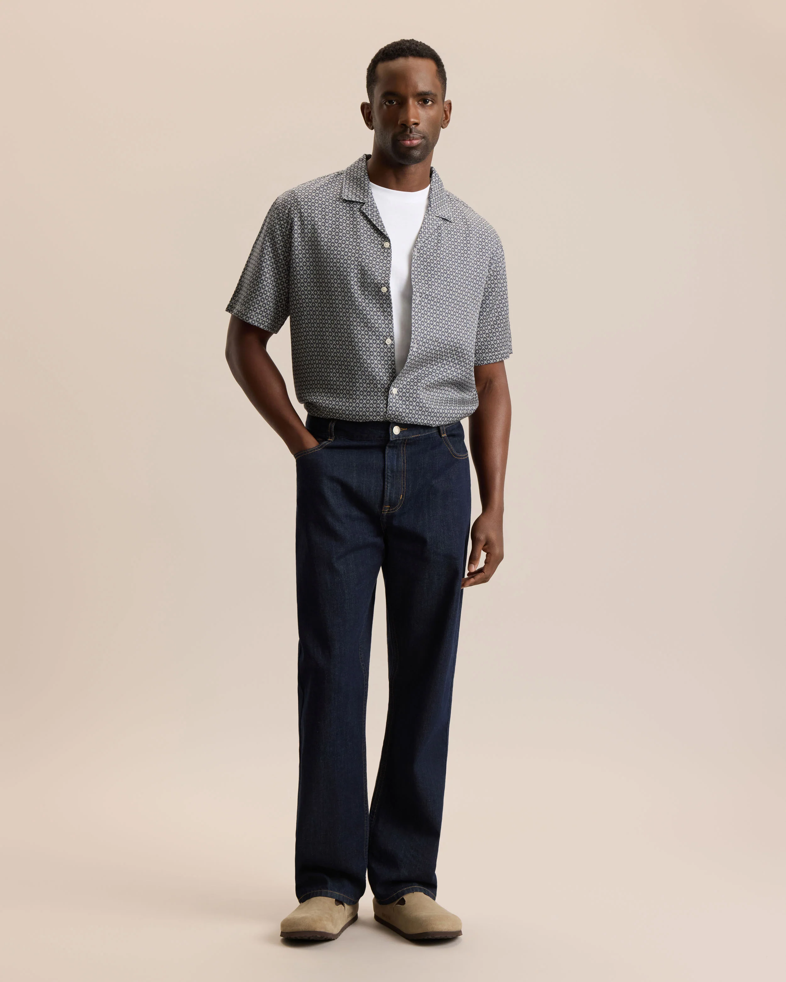PRINTED TENCEL™ LYOCELL RESORT SHIRT - Image 4